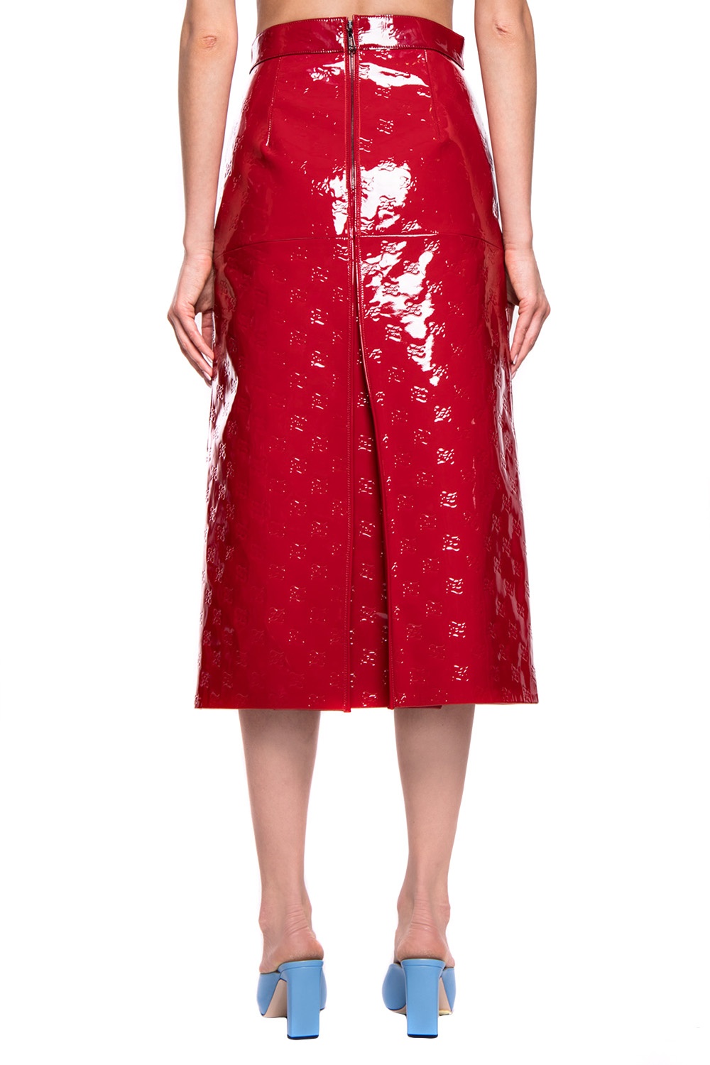 Fendi hotsell red skirt